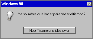 boton para pedir una idea